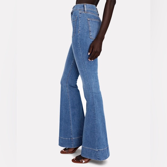 Veronica Beard Sheridan flare jeans in color: Airway, size: 32 NWT - Picture 4 of 7